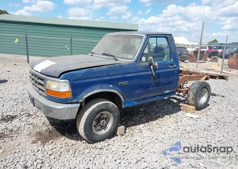 1993 Ford F150 z USA, uszkodzony, nr VIN 2FTEF14N1PCA13827